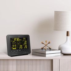 Sencor - Profesionálna meteostanica s farebným LCD displejom 5V/1xCR2032