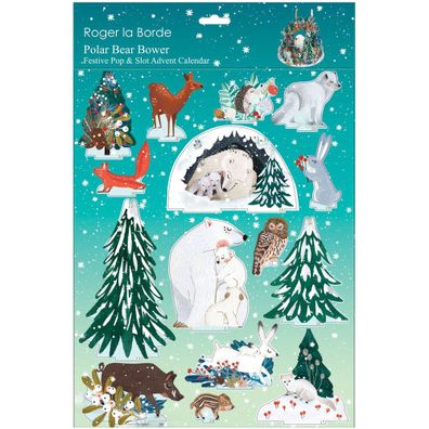 Adventný kalendár Polar Bear Bower – Roger la Borde