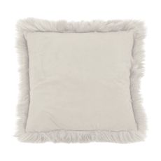 Béžový vankúš Tiseco Home Studio Sheepskin, 45 x 45 cm