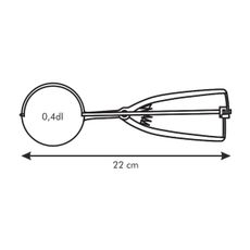 Mechanický porciovač  PRESTO ø 5 cm