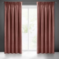 ZATEMŇOVACÍ ZÁVES NA PÁSKE PIERRE CARDIN SIBEL 140X270 CM STARORUŽOVÁ