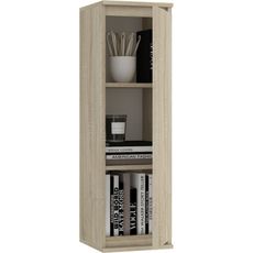 Vitrína CLP W 40 sonoma/biela
