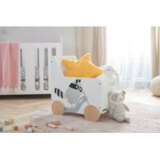 KINDERKRAFT Box na hračky Kinderkraft Medvedík čistotný