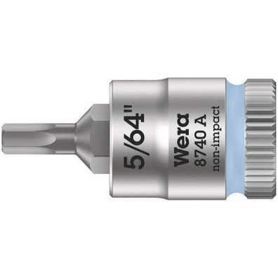 Wera 003380 Zyklop 1/4" 6-hranný nástrčný bit 5/64" typ 8740 A - palec