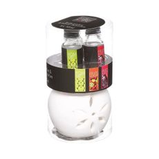 DekorStyle Aróma lampa + 3 ovocné vône