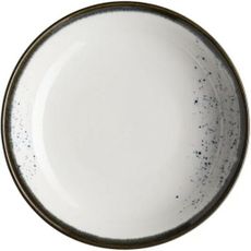 Mäser Hlboký tanier Pintar White modré bodky 21 cm