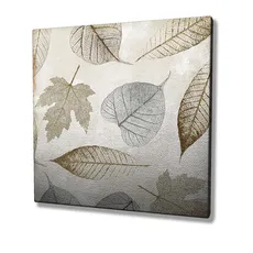 Wallity Obraz na plátne Leaves II KC137 45x45 cm