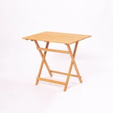 Záhradný odkladací stolík z bukového dreva 60x80 cm – Floriane Garden