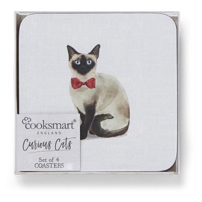 Prestieranie a tácky v súprave 8 ks Curious Cats – Cooksmart ®