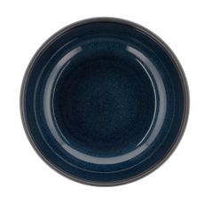 Čierno-tmavomodrá misa z kameniny ø 18 cm – Bitz