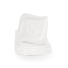 Orion Sada porcelánových podšálok Mona Musica, 13,7 x 13,7 cm, 6 ks