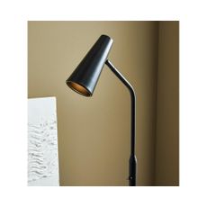 Čierna stojacia lampa Markslöjd Crest, výška 145 cm