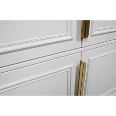 Svetlosivá šatníková skriňa z borovicového dreva 110x215x44 cm Organize – WOOOD