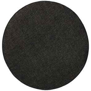 NORTHRUGS - Hanse Home koberce Kusový koberec Twin-Wendeteppiche 103096 black cream kruh – na von aj na doma - 140x140 (priemer) kruh cm