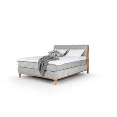 Welnova BOXSPRINGOVÁ POSTEĽ, 180/200 cm, platinová