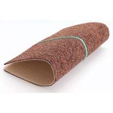 Condor Carpets , Koberec metráž Extreme 293, na mieru, šíře 4m, hnedá, ab (mriežka), chodba / predsieň