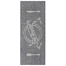 Hanse Home , Behúň Cucina Bon Appetit 105622 Grey Cream, 92x150, šedá, kuchyňa