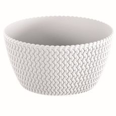 Prosperplast Kvetináč Spliff 23,6 cm biely