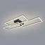 Luster LED 67247-58 Čierna + diaľkové ovládanie