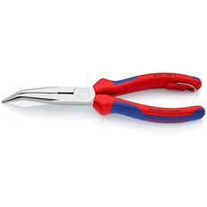 Pologuľaté kliešte s britmi chrómované 200 mm - 2625200T