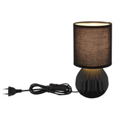 Globo 21730S - Stolná lampa SYLAS 1xE14/40W/230V čierna