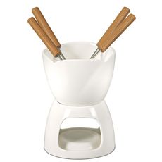 Fondue,Collezione Bianca 6cz