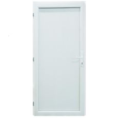Dvere vchodové Larino Eco D18 90L biele