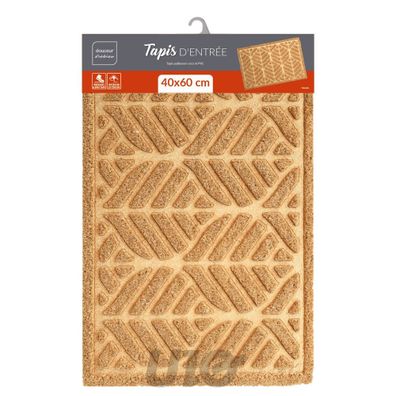 Rohožka z kokosového vlákna 40x60 cm Palmette – douceur d'intérieur