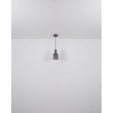 Globo 15904HS - Luster na lanku TULIVAR 1xE27/40W/230V pr. 18 cm šedá