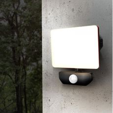 Solight WM-10WS-Q - LED Vonkajší reflektor so senzorom LED/10W/230V 4000K IP44