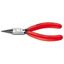 Úchopové kliešte pre jemnú elektroniku 125 mm KNIPEX 37 41 125 - leštená hlava, plastové puzdrá