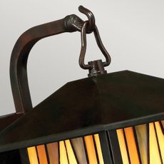 Elstead QZ-INGLENOOK2-S-Vonkajšie nástenné svietidlo INGLENOOK 1xE27/60W/230V IP44