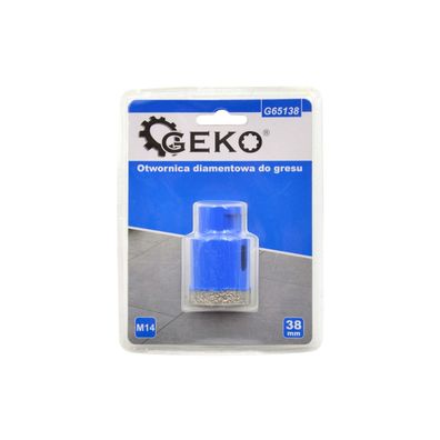Korunkový vrták diamantový 38 mm GEKO
