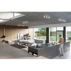 Nástenné bodové svietidlo MERIDA 1xGU10/40W/230V biela