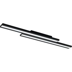 Eglo 31715 - LED RGBW Stmievateľné stropné svietidlo SALITERAS-Z 20,4W/230V čierna
