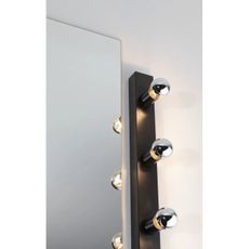 Paulmann 80097 - 3xE14/40W IP44 Kúpeľňové osvetlenie zrkadla REGULA 230V čierna