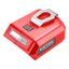 Nabíjačka batérií pre zariadenia USB, so svetlom, SHARE20V, bez batérie, 5V/2A