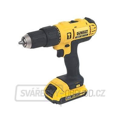 Aku bezuhlíková príklepová vŕtačka/skrutkovač DeWALT DCD778S2T 18V, 2x 1,5Ah + kufor