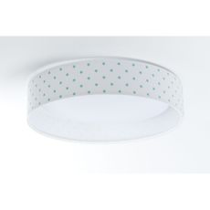 LED Stropné svietidlo GALAXY KIDS LED/24W/230V hviezdičky biela/tyrkysová