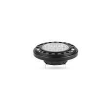 LED Žiarovka ECOLINE AR111 G53/12W/12V 3000K 30° čierna - Brilagi