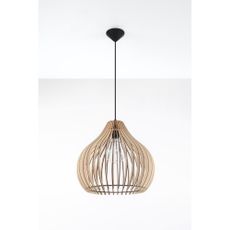 Béžové závesné svietidlo Nice Lamps Pantilla