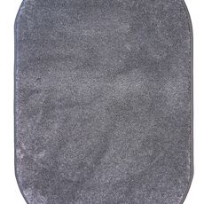 Vopi Kusový koberec Laguna tmavo šedá ovál - 200x300 ovál cm