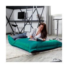 Sedací vak vankúš z nylonu TiaHome - ružová