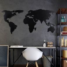Nástenná mapa 170x85 cm Silhouette – Bystag