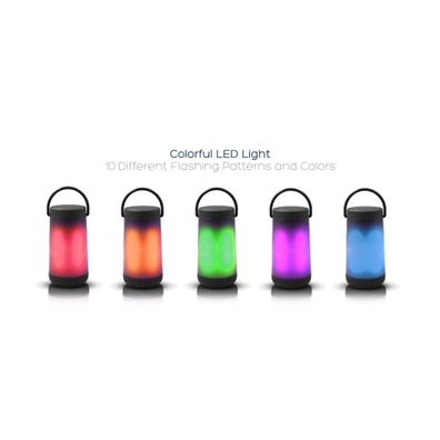 LED RGB Stolná lampa s bluetooth reproduktorom 5W/3,7V