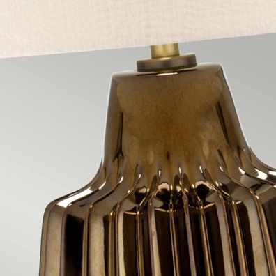 Elstead NEWHAM-TL-L - Stolná lampa NEWHAM 1xE27/60W/230V
