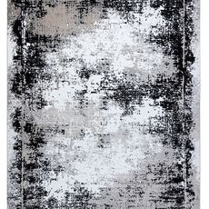 Dywany Łuszczów Kusový koberec Gloss 8493 78 Vintage grey/black - 80x150 cm