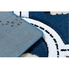 Dywany Łuszczów , Detský kusový koberec Petit Town streets blue, 200x290, modrá, detská izba