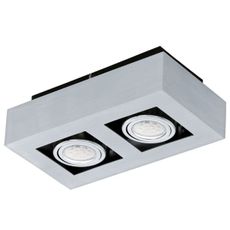 Eglo 91353 - LED Bodové svietidlo LOKE 1 2xGU10-LED/5W/230V