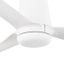 FARO 33828 - Stropný ventilátor PUNT TUB M biela pr. 130 cm + diaľkové ovládanie